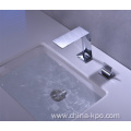 Single Lever Chrome Finished Basin Mixer taps